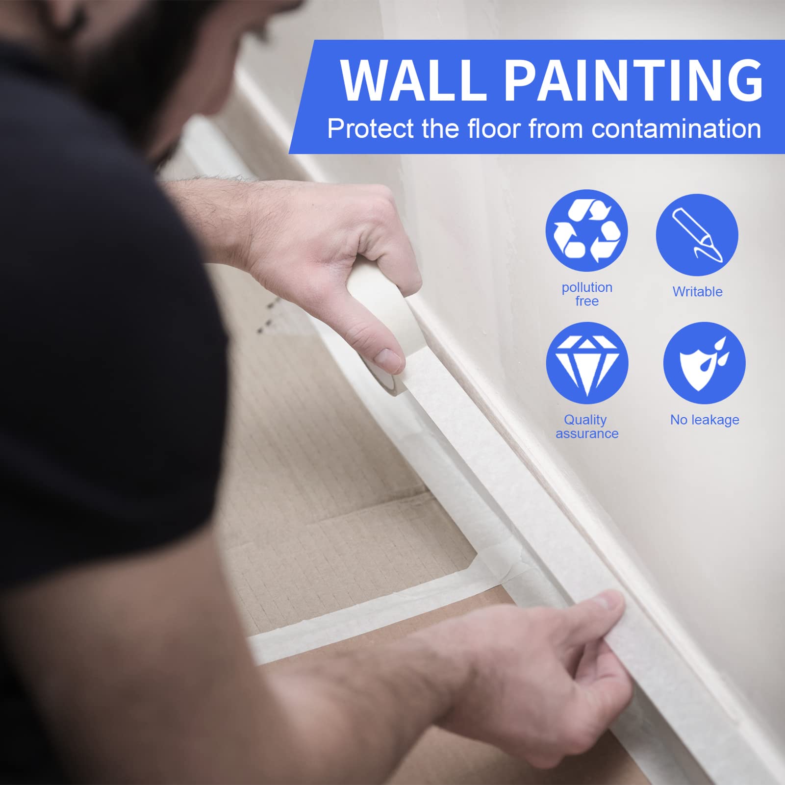 JayJayup masking tape supports sealing and simple repairs around home.