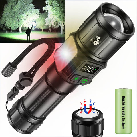 JAY-PARK Flashlight magnetic tail for hands-free mounting