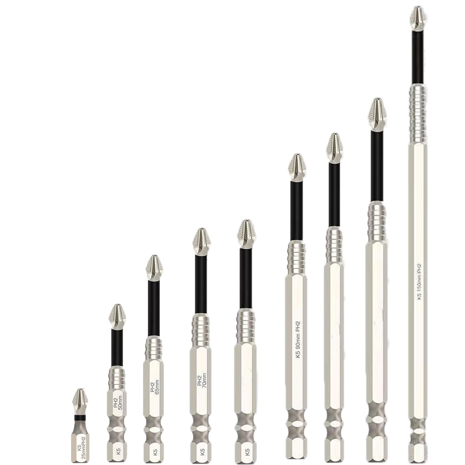 JAYSHYNE high-magnetic screwdriver head holds screws securely during installation