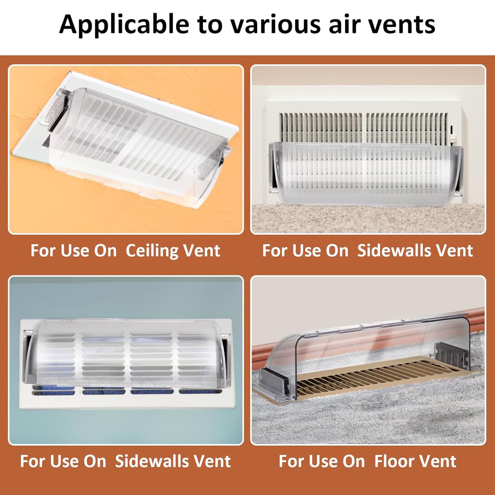 Jazalz Air Vent Deflector durable polycarbonate construction