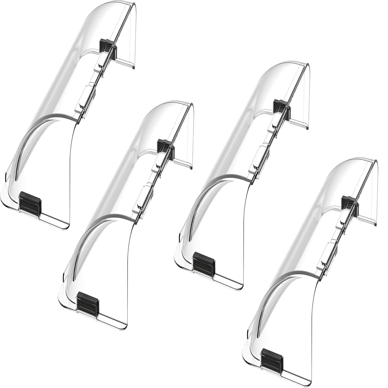 Jazalz Air Vent Deflector magnet assembly shows secure hold on metal vents