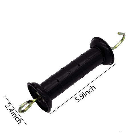 JBTOZIUY gate handle insulators black to prevent shocks during use