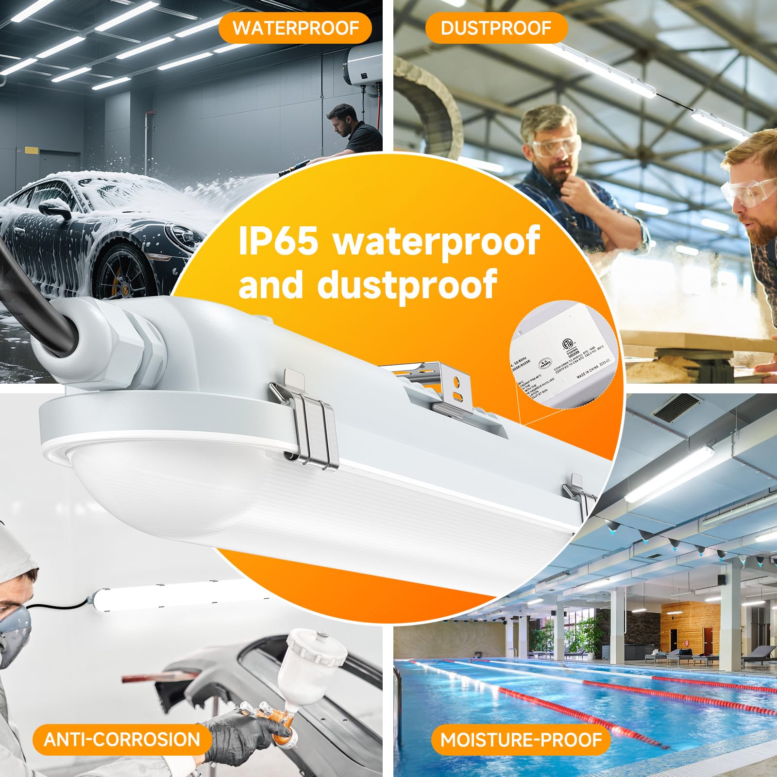 JC-LGL 0-10V dimmable compatibility for adjustable brightness