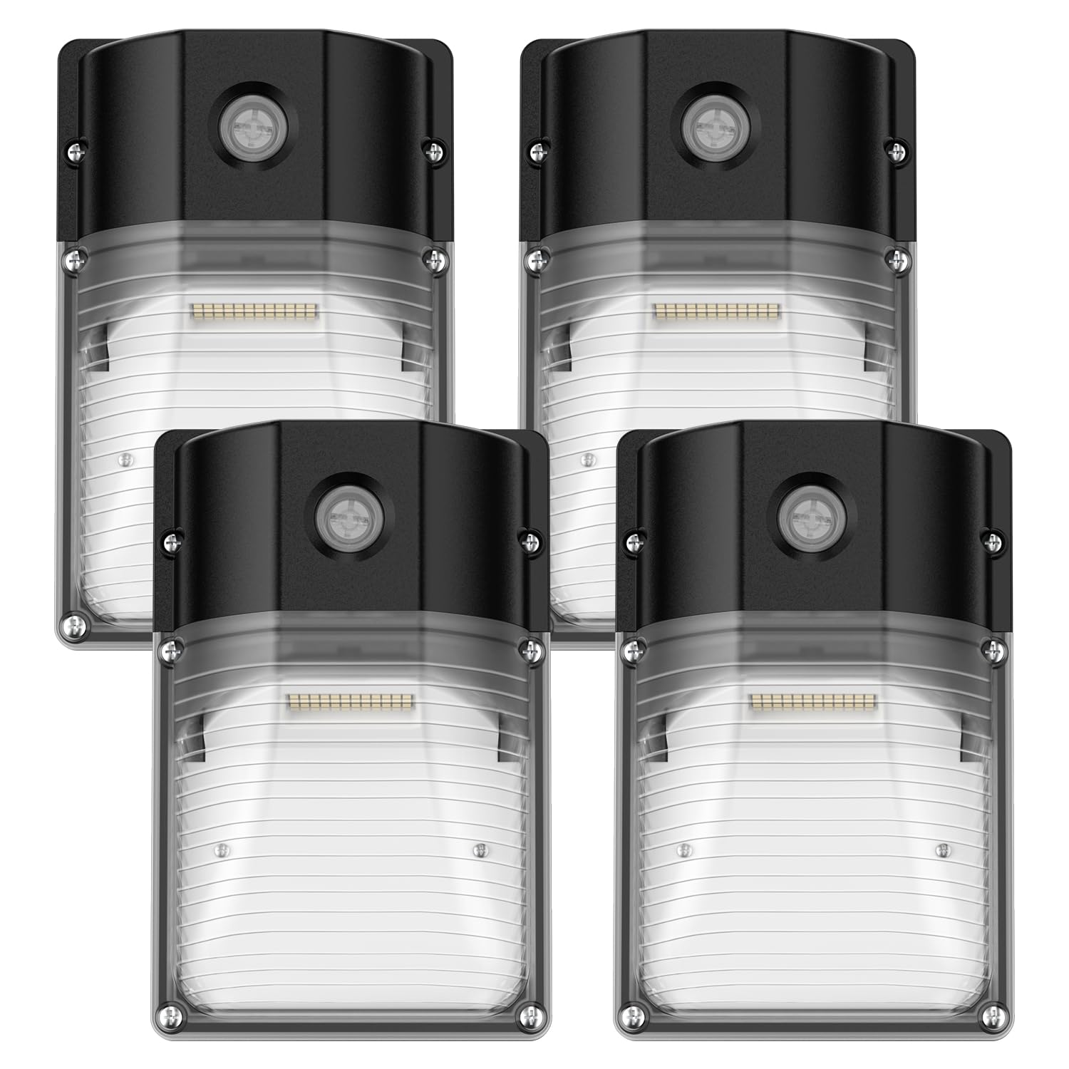 JC-LGL 30W wall pack front view for quick outdoor lighting installation.