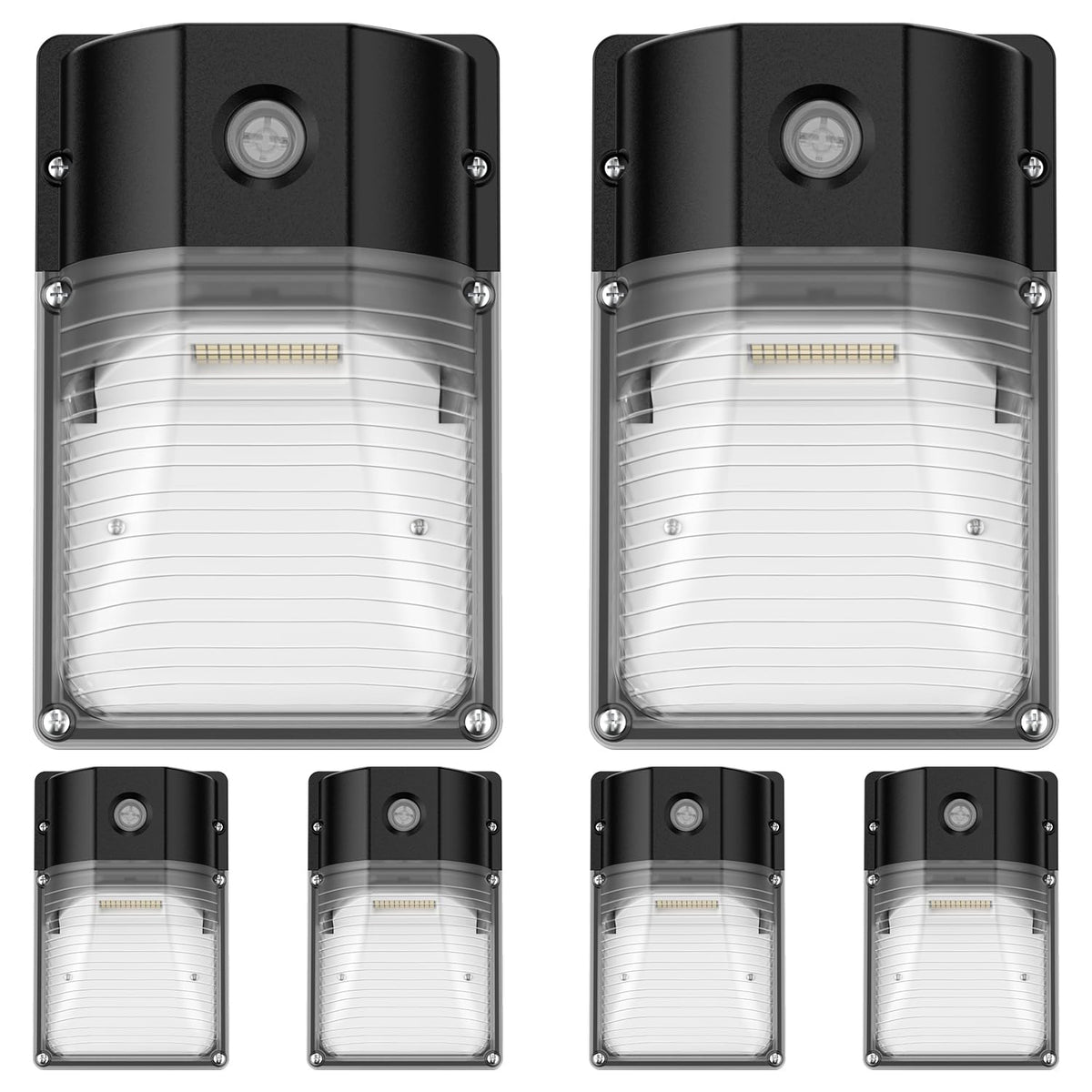 JC-LGL 30W wall-pack close-up showing rugged outdoor installation suitability