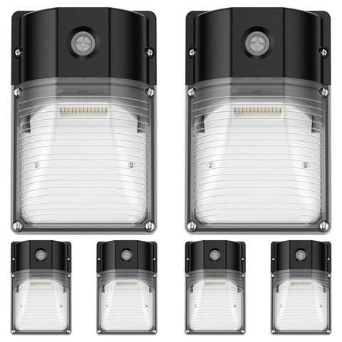 JC-LGL 30W wall-pack close-up showing rugged outdoor installation suitability