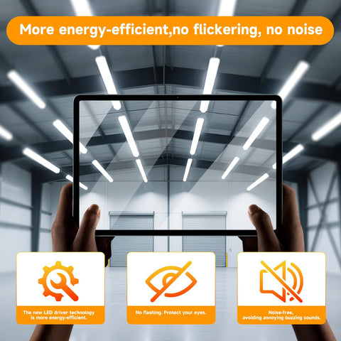 JC-LGL 7800 lumens for clear workshop illumination