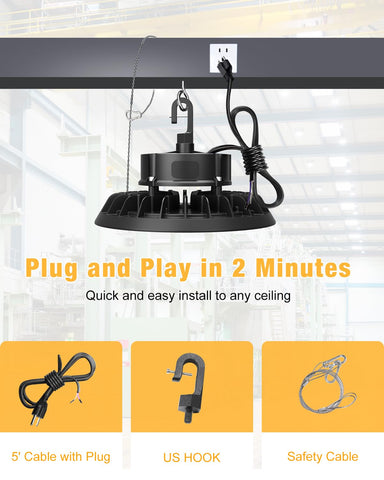 JC-LGL hanging hook and safety rope for quick, secure mounting.