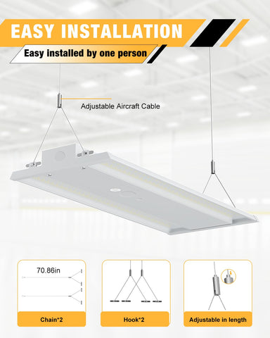 JC-LGL high bay light 0-10V dimmable for adjustable brightness