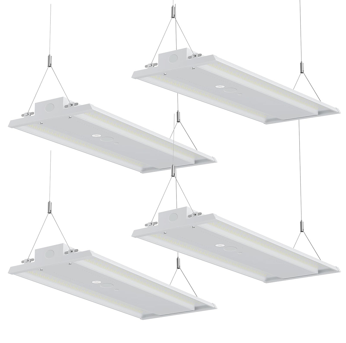 JC-LGL LED linear high bay light assembly for quick one-person setup