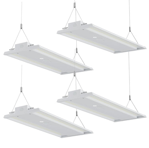 JC-LGL LED linear high bay light assembly for quick one-person setup