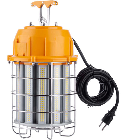 JC-LGL LED work light 150W brightens a construction site with daylight-like output