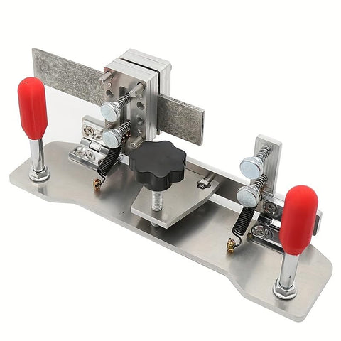 JCFANTS belt grinder knife jig mounted system offers versatile blade mounting