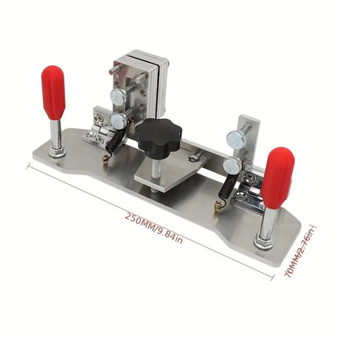 JCFANTS knife jig shows a sturdy base for stable sharpening during use