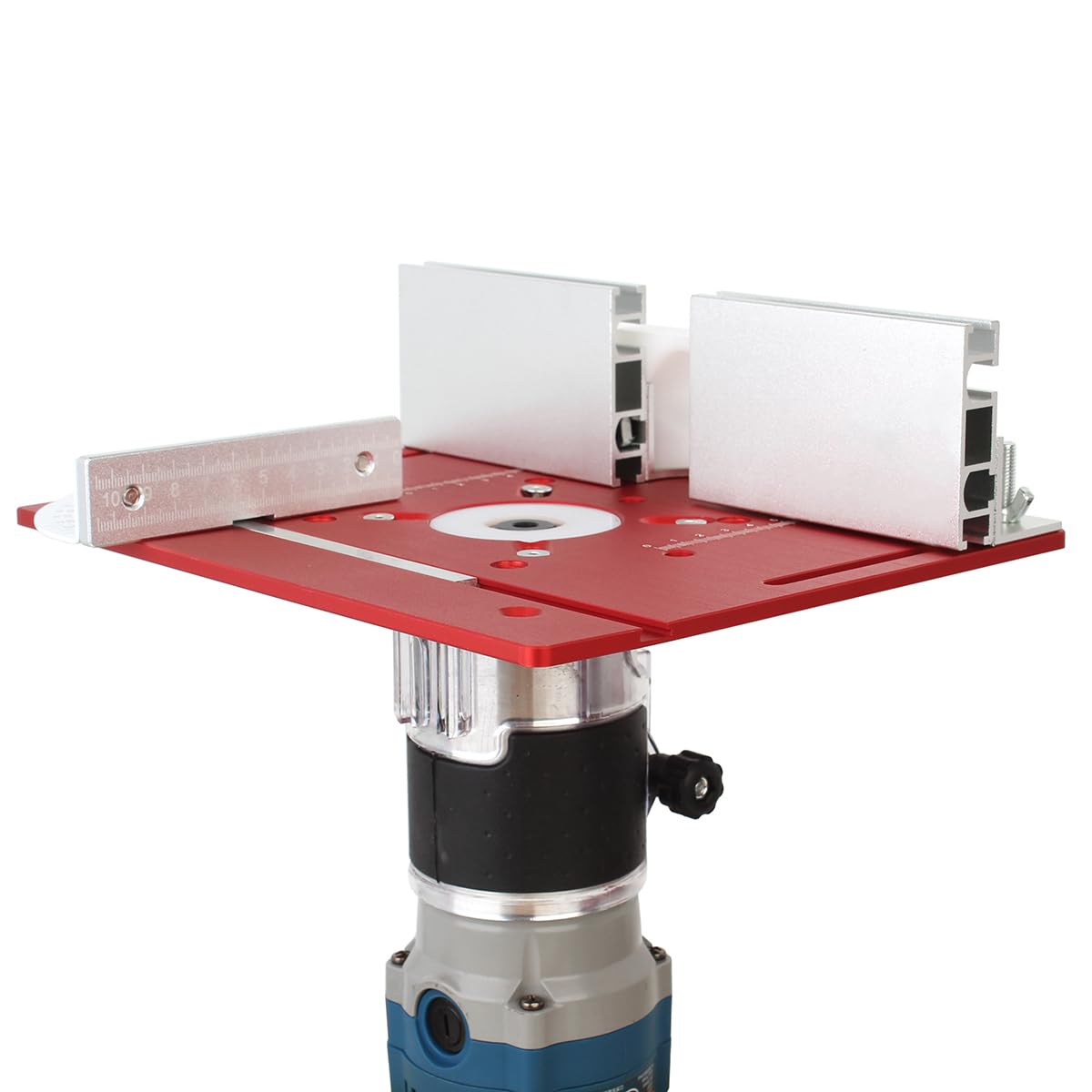 JCFANTS compact insert plate set for efficient DIY woodworking tasks.