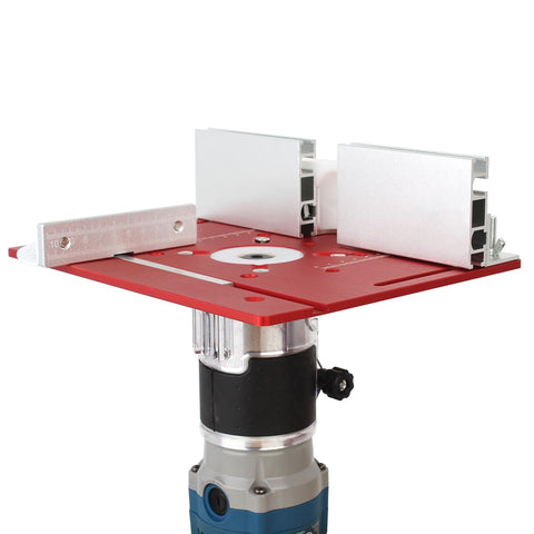 JCFANTS compact insert plate set for efficient DIY woodworking tasks.
