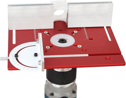 JCFANTS multifunction trimming table with miter gauge for accurate cuts and layout.