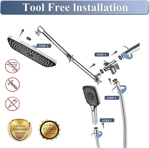 Jcrob handheld spray system for versatile cleaning and rinsing