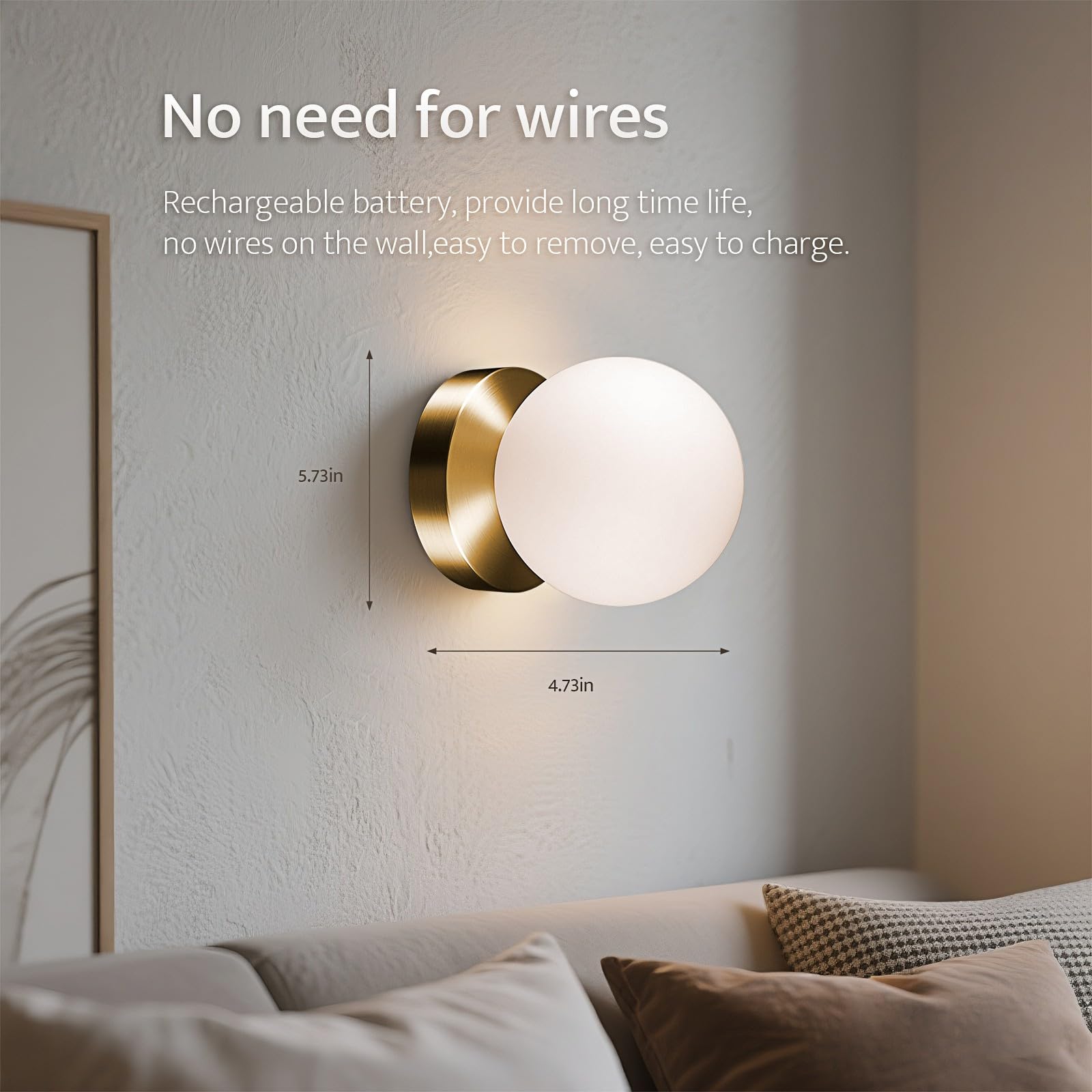 JDCQKHA dimmable control demonstrates stepless brightness for any mood