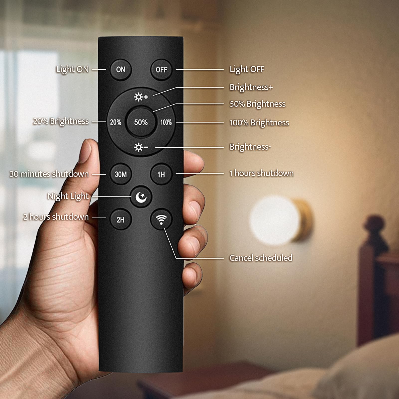 JDCQKHA versatile application for living room, bedroom, or bathroom