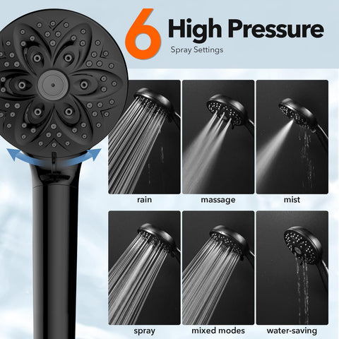 JDO matte black shower panel resisting rust with a sleek, durable finish.