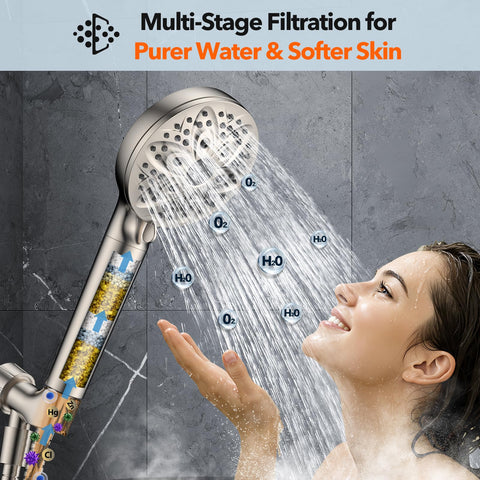 JDO air-induction high-pressure stream delivers strong flow even with low pressure
