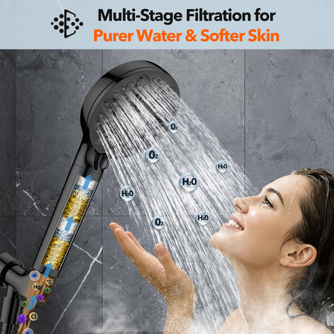 JDO air-induction high-pressure design delivering strong flow under low water pressure.