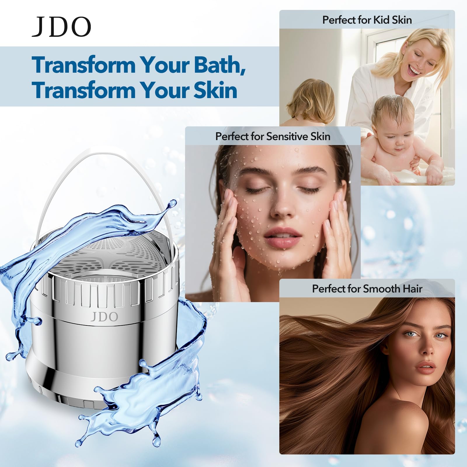 JDO bath filter used in bathroom and sink filtration