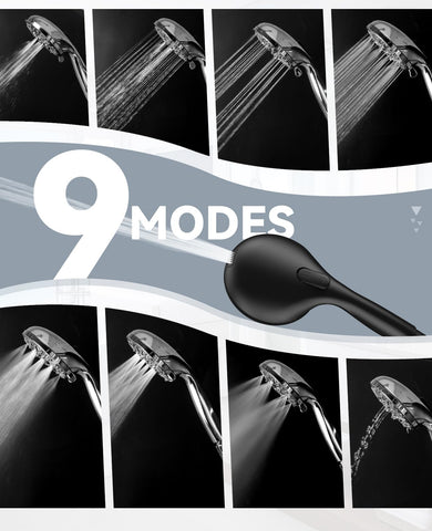 JDO 71-inch hose extends reach for easy rinsing and cleaning