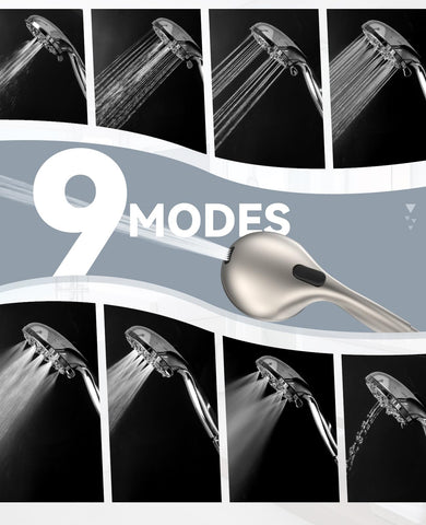 JDO high-pressure jet mode delivers a strong rinse with air-infused spray.