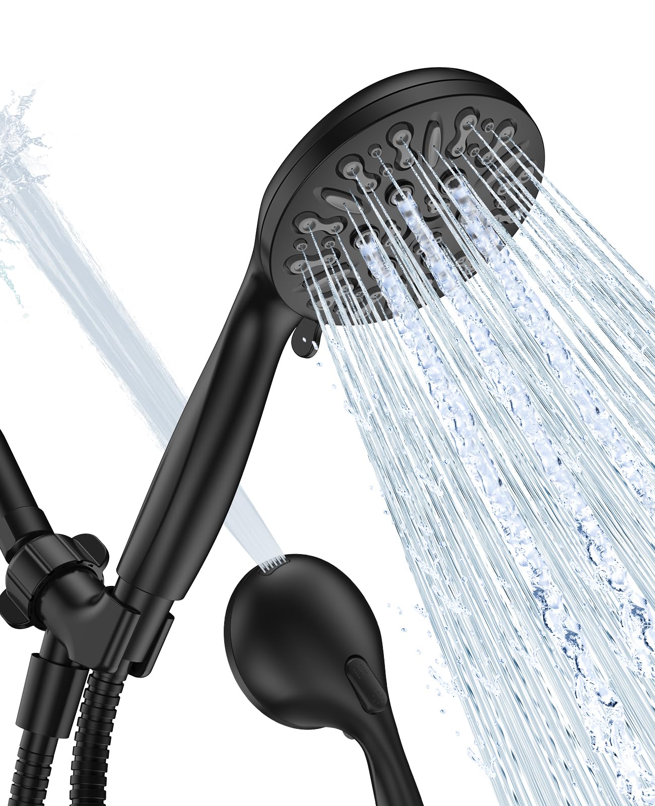 JDO shower head with 9 settings for versatile cleansing