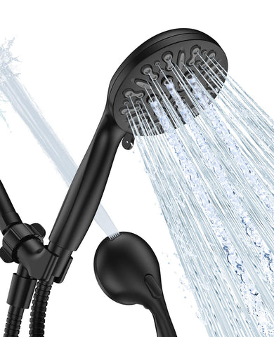 JDO shower head with 9 settings for versatile cleansing