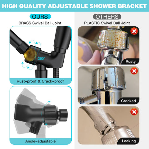 JDO anti-clog nozzles prevent mineral buildup.