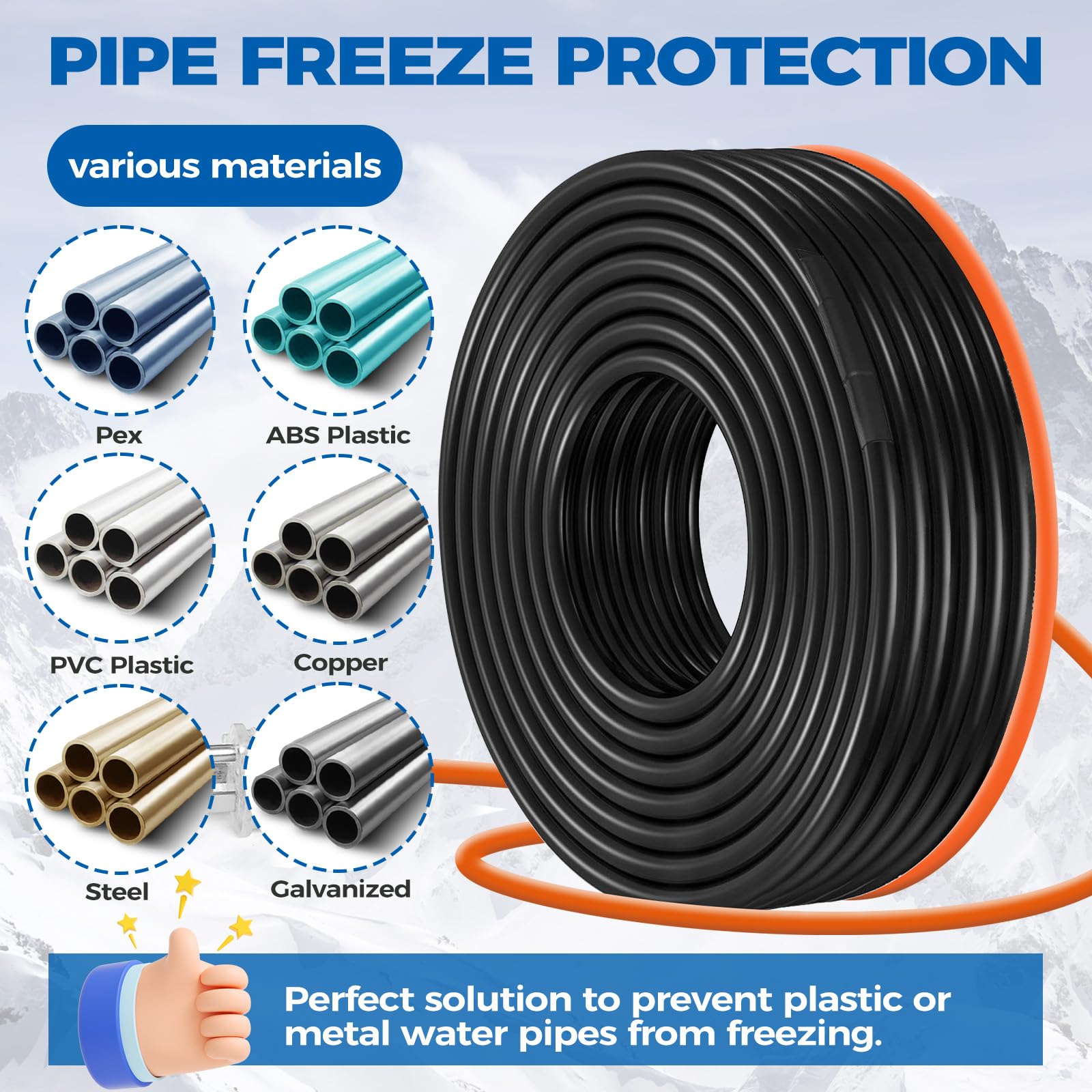 JDZKOMKE length options from 3 to 200 ft fit projects