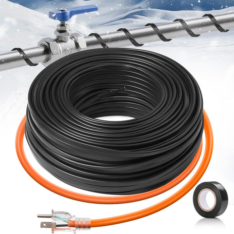 JDZKOMKE pipe heating cable 40ft keeps water flowing in cold weather
