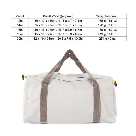 Jectse carpenter kit inside bag for carpentry tools