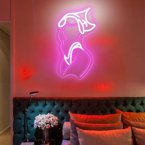 JEDAEMEN 5V safe neon sign stays cool to touch