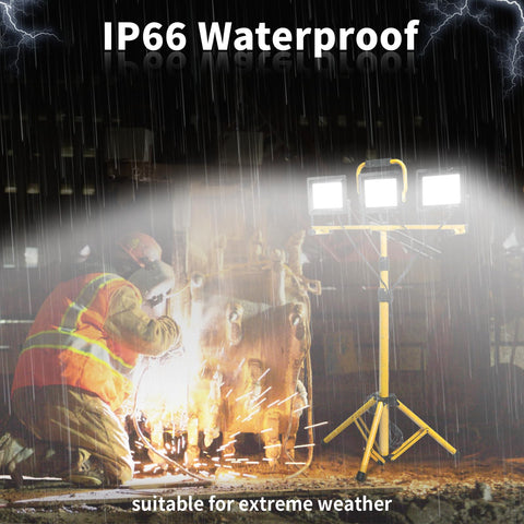 Jefedana IP66 waterproof design withstands rain and dust outdoors