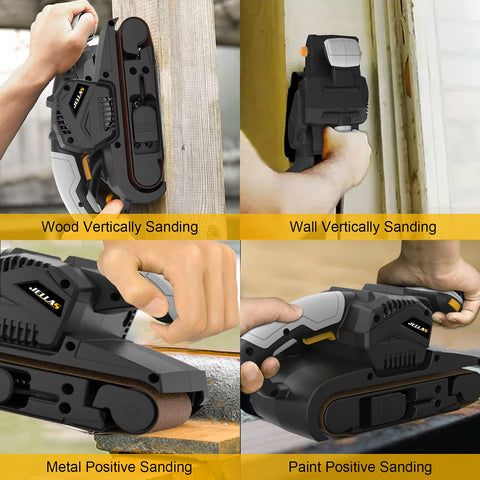 Jellas metal clamps included for secure setup