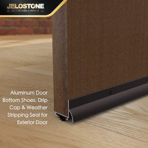 JELOSTONE dark bronze finish detail shows durable exterior-ready design.
