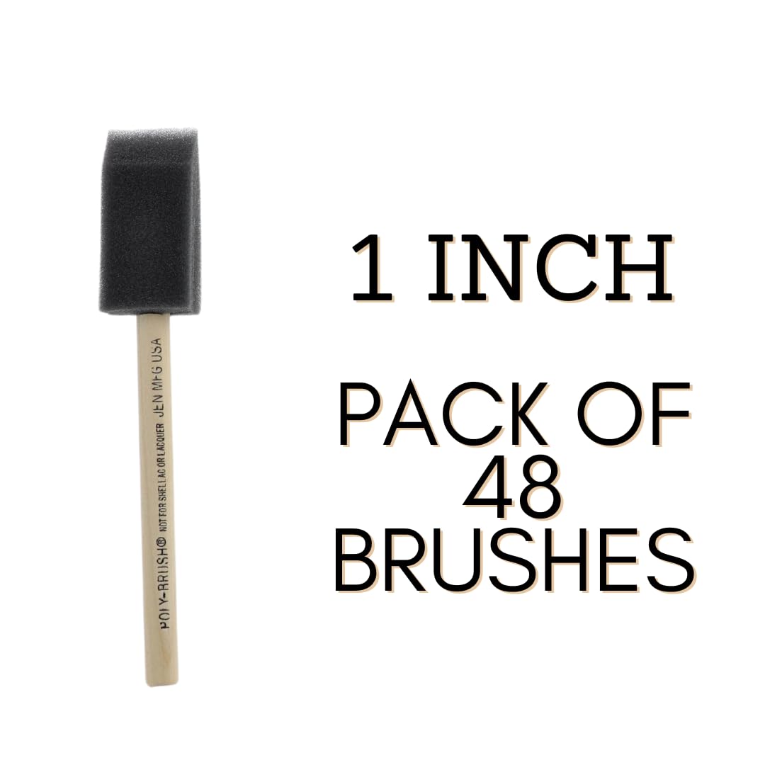 Jen MFG brush with ergonomic handle for precise control