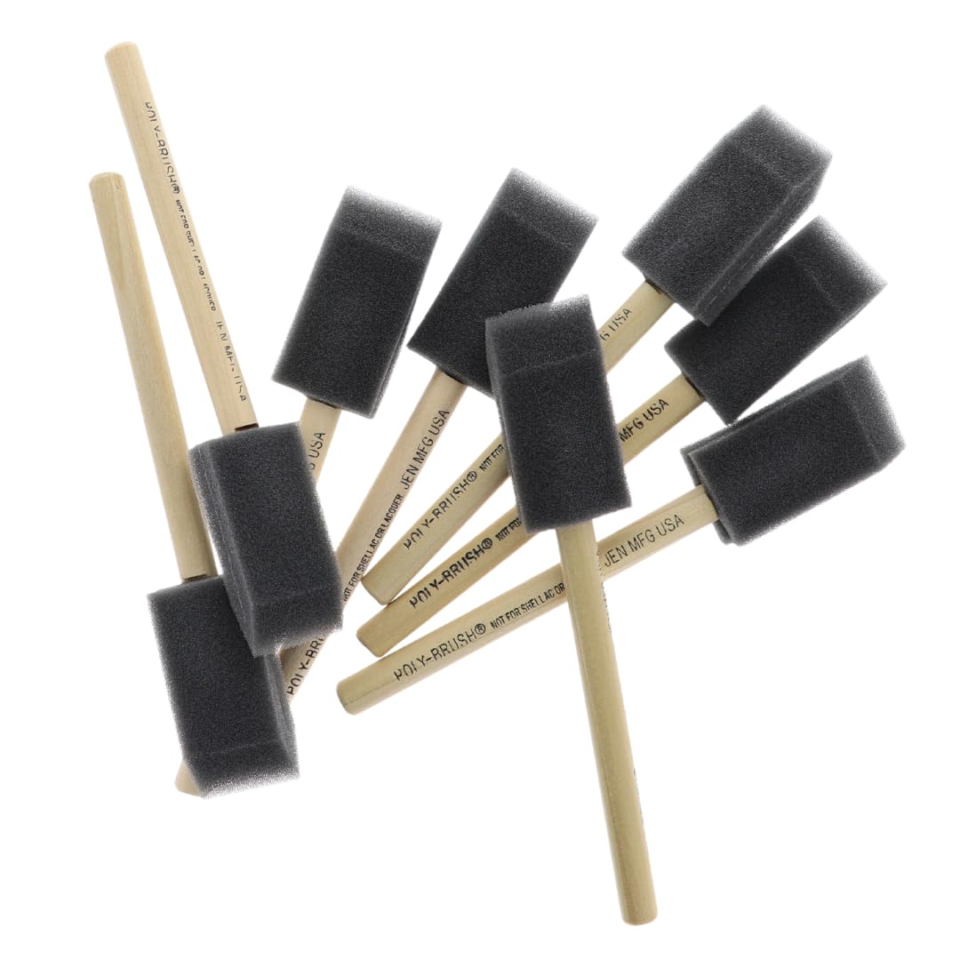 Brush used on metal surface for uniform coating