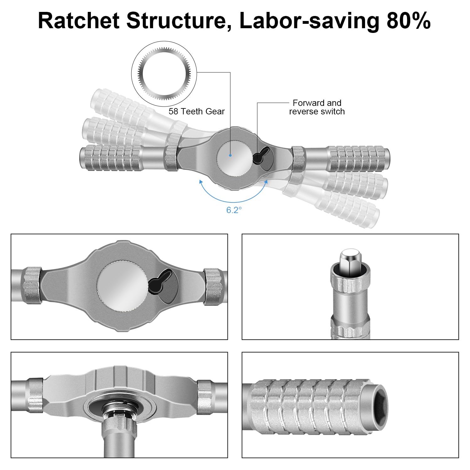 JENABOM color-coded bit ring speeds selection during tasks