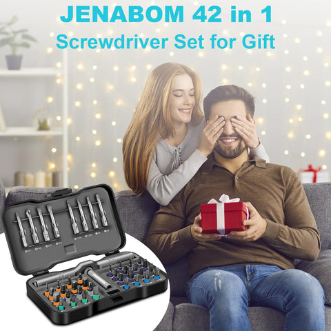 JENABOM ergonomic aluminum handle is lightweight, durable, and comfortable.
