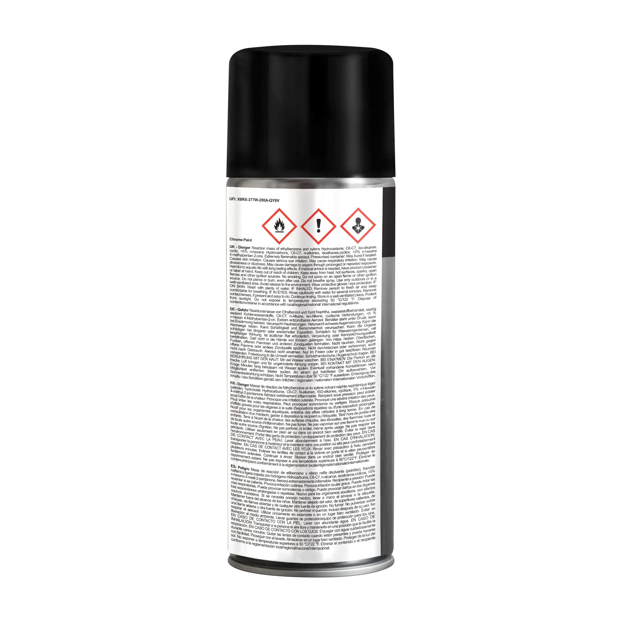 JENOLITE chrome spray paint for vehicle accessories enhances chrome accents