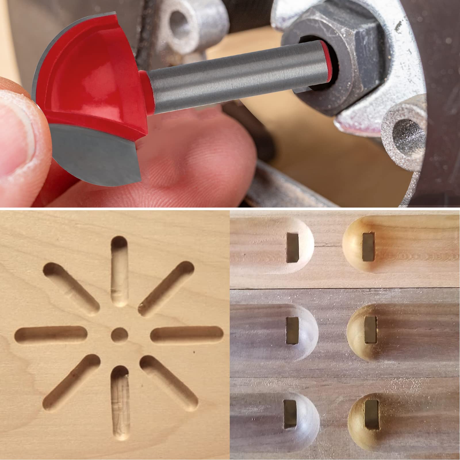 Jeonan Juice Groove 7/8 round-nose bit for decorative contours