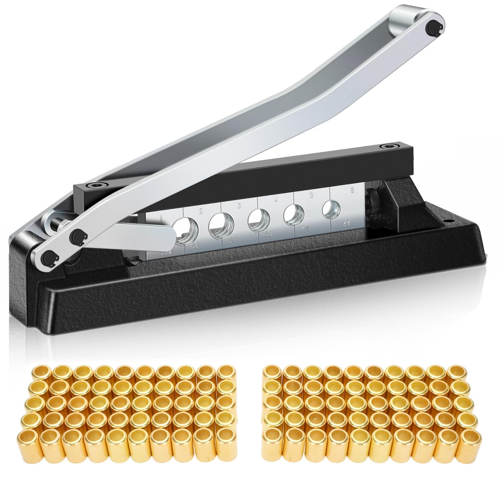 Jeonz heavy-duty ferrule crimping tool close-up showing robust construction for demanding hose repairs
