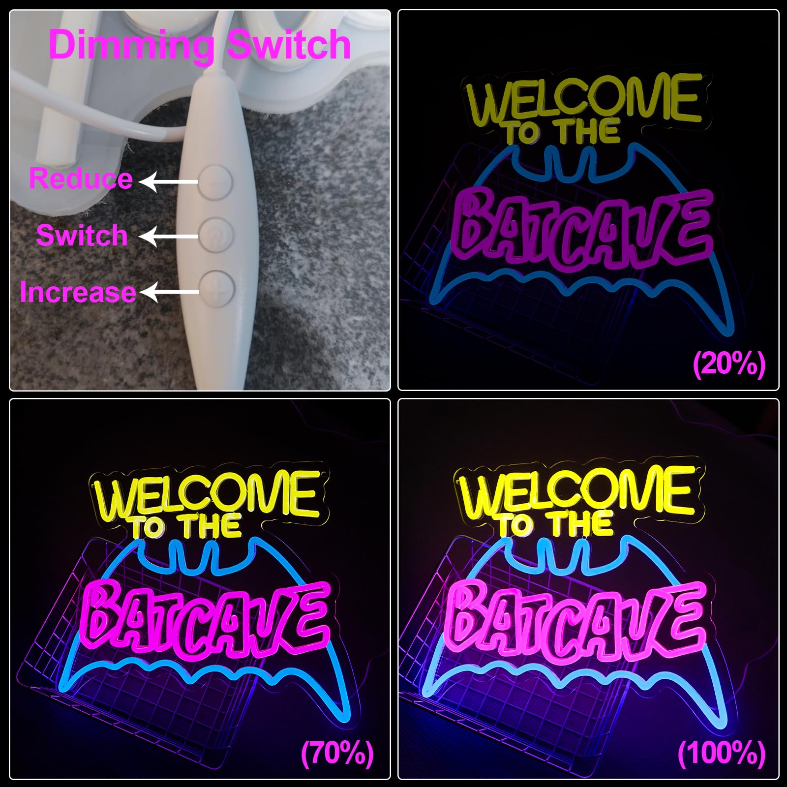 Jesalah dorm room neon sign brightening small spaces