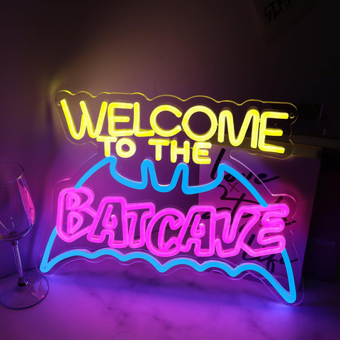 Jesalah neon light USB sign creates a warm room glow