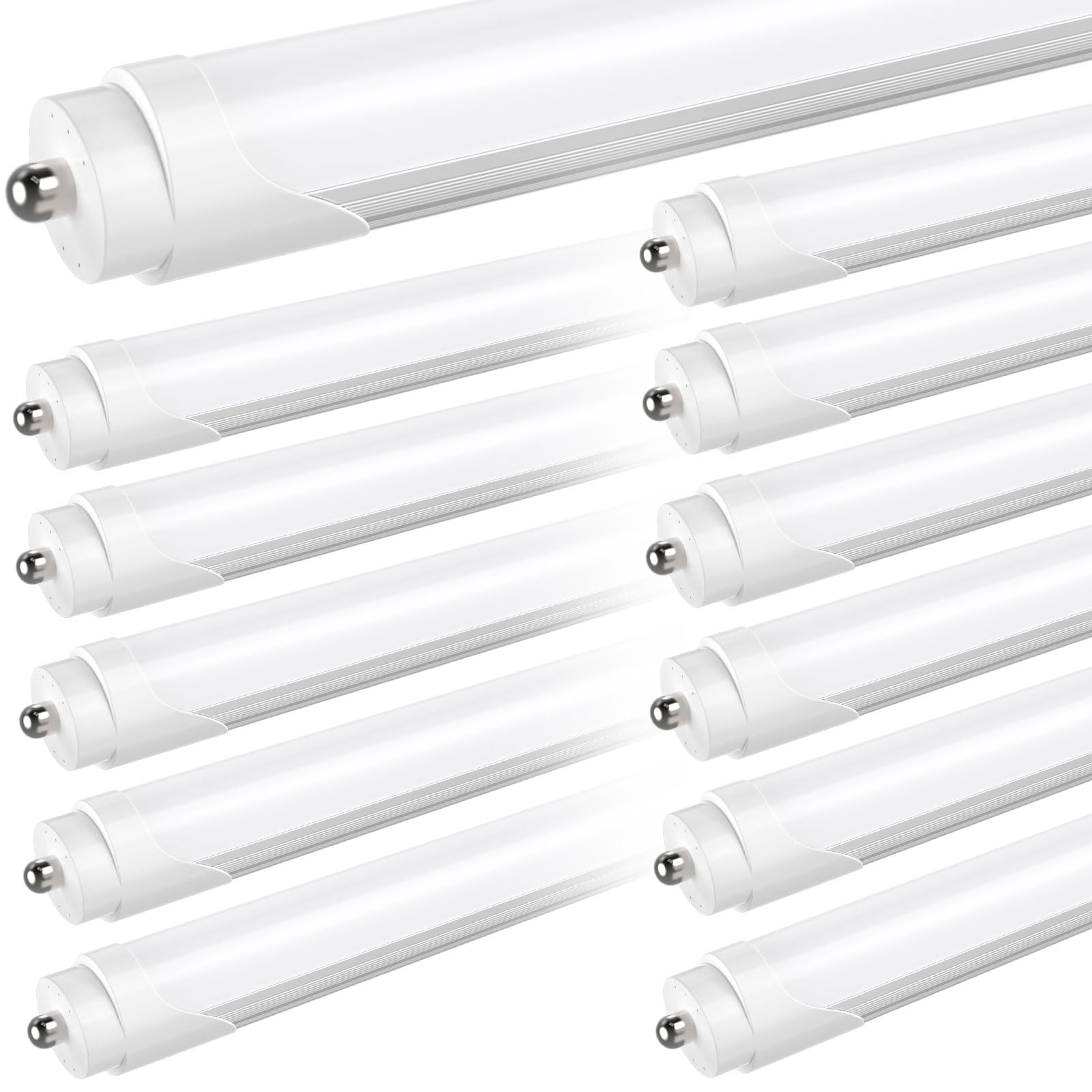 JESLED 8ft LED tube provides bright 6000 lumens for warehouses.